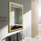 Miroir intelligent LED dégivrant