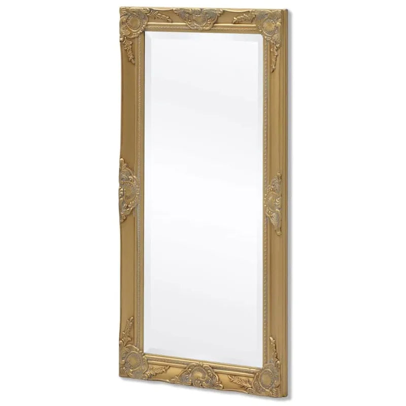 Miroir mural baroque doré luxe