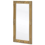 Miroir mural baroque doré luxe
