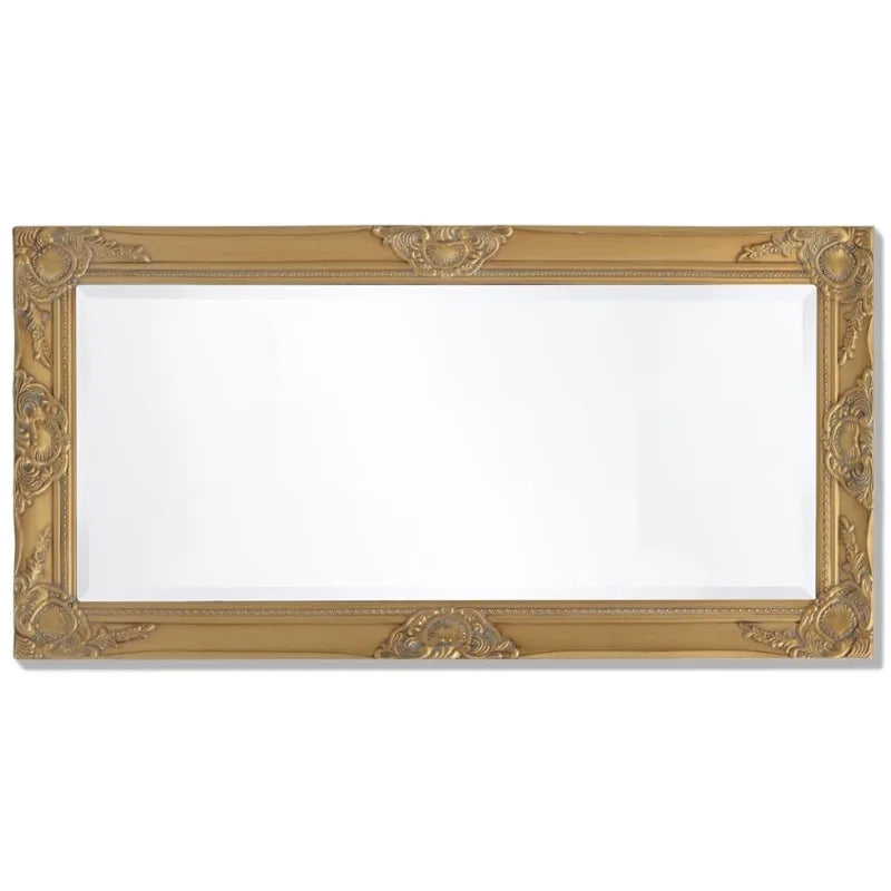 Miroir mural baroque doré luxe