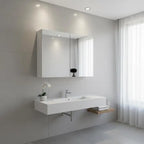Armoire de toilette 2 niveaux double porte
