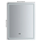 Miroir LED rectangulaire 3 températures