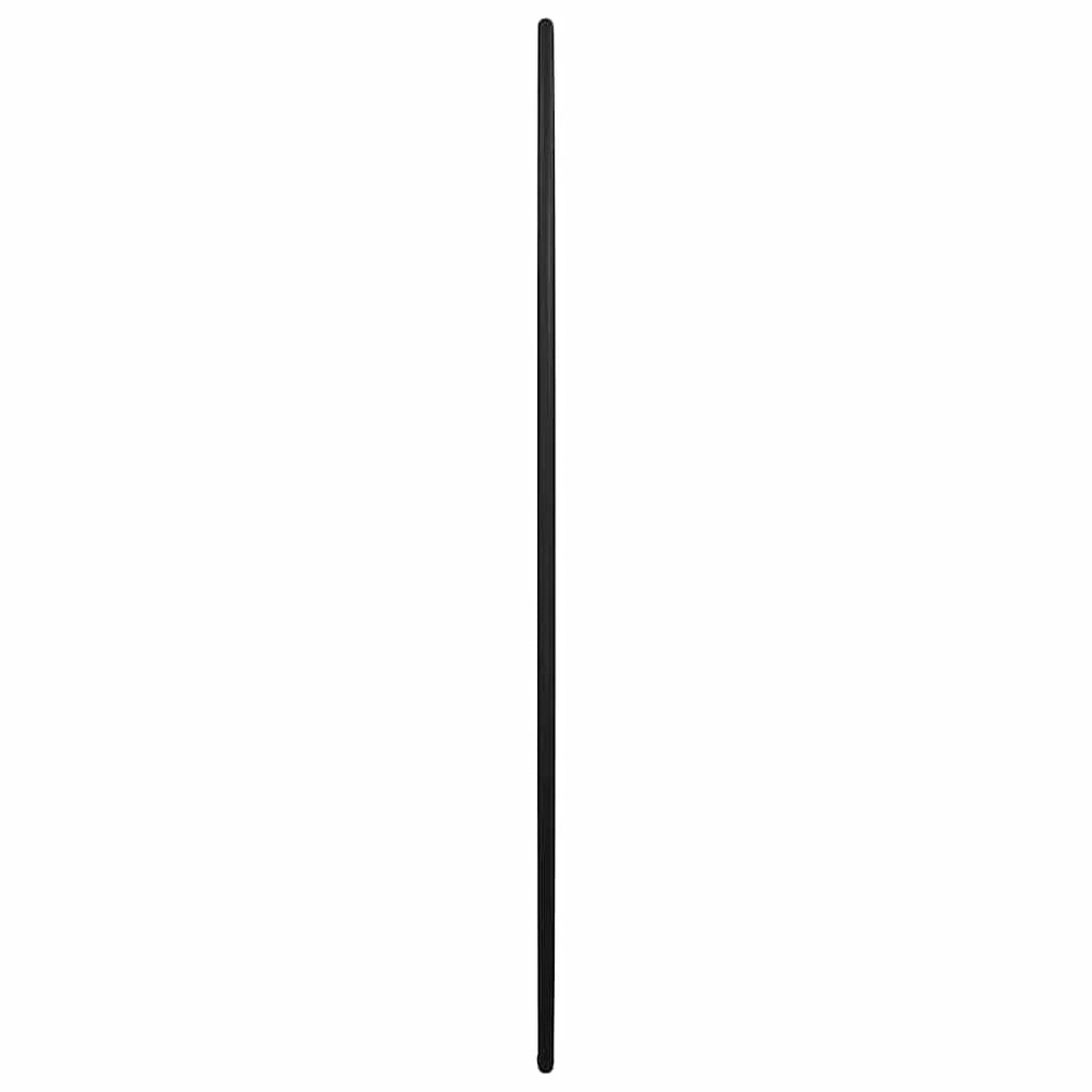 Miroir rond noir minimaliste