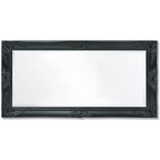 Miroir mural baroque noir grand format