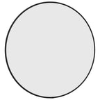 Miroir rond noir minimaliste